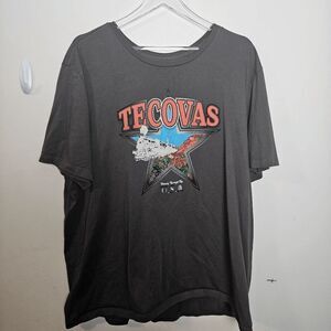 Tecovas Short Sleeve Shirt Men's Black Size XXL